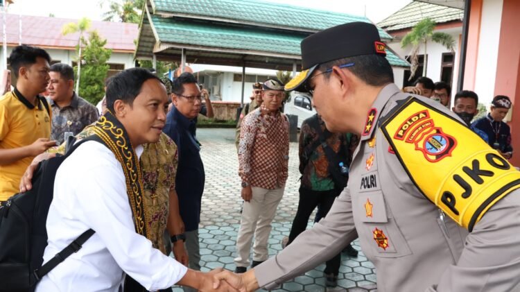 Kapolda Kaltara Sambut Kunjungan Kerja Menteri Kehutanan di Bumi Benuanta