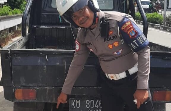 Satlantas Polres Tarakan Tertibkan Pengguna Knalpot Brong
