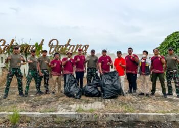 Otorita IKN Bersama Kopassus dan Aparat Kewilayahan Laksanakan Aksi Bersih Kawasan Nusantara