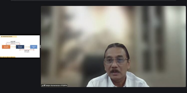 Sosialisasi SE Sekjen ATR/BPN Nomor 1 Tahun 2026 untuk Mendukung Peningkatan Kualitas Data Pertanahan