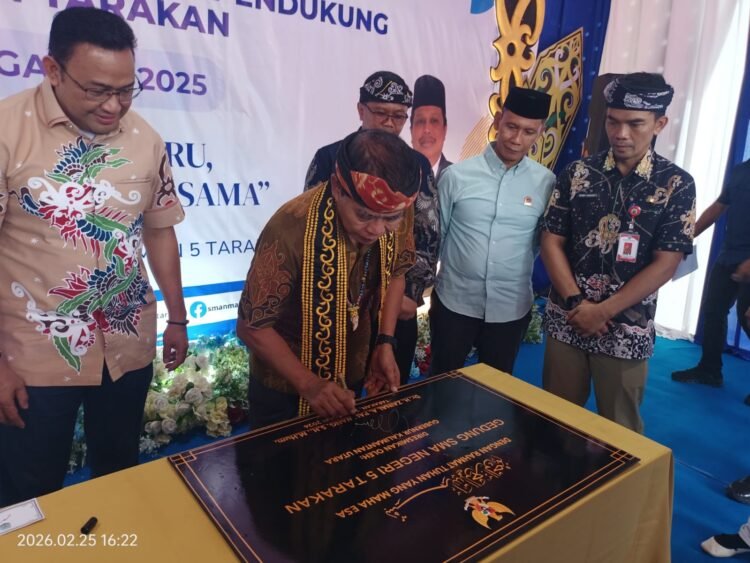 SMA Negeri 5 Tarakan Resmi Beroperasi, Kebutuhan Ruang Belajar Masih Jadi Tantangan