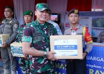 Kapolda Kaltara Tinjau Titik Arus Mudik di Tarakan, Dandim 0907/Tarakan Pastikan TNI Siap Dukung Pengamanan