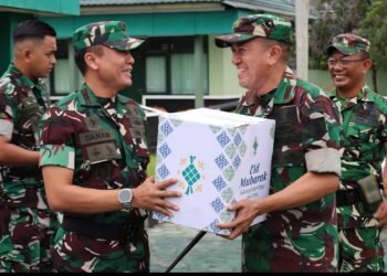 Apresiasi Dedikasi Prajurit, Dandim 0907/Tarakan Salurkan Bingkisan THR