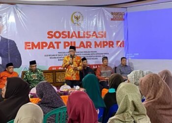Jaga Kedaulatan di Beranda Depan, Alifudin Sosialisasi 4 Pilar Kebangsaan kepada Masyarakat Nunukan