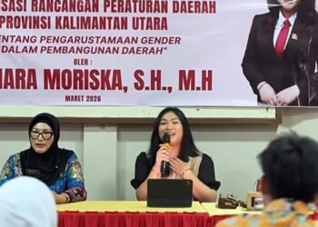Gandeng Pelajar Nunukan, Tamara Moriska Sosialisasikan Raperda Kesetaraan Gender