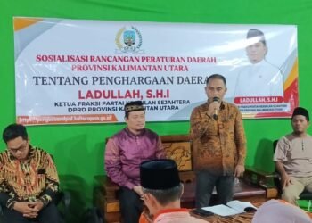 Sosialisasi Raperda Penghargaan Daerah, Ladullah: Ajak Warga Nunukan Kasih Masukan