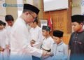 BI Kaltara Salurkan Infaq Ramadan Rp50 Juta Hasil Kajian Ustaz Hanan Attaki