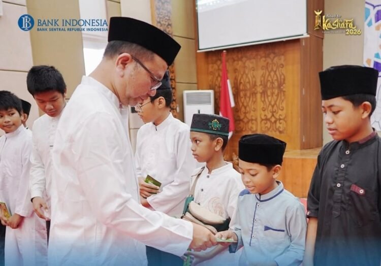 BI Kaltara Salurkan Infaq Ramadan Rp50 Juta Hasil Kajian Ustaz Hanan Attaki