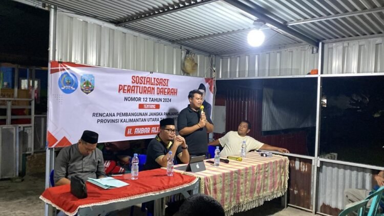 Menuju Kaltara Maju 2045, Akbar Ali Sosialisasikan Perda RPJPD di Nunukan