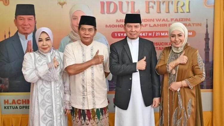 Pererat Silaturahmi di Hari Kemenangan, Ketua DPRD Kaltara Achmad Djufrie Gelar Open House