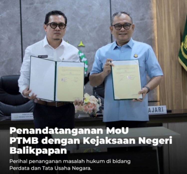 Perkuat Kepastian Hukum, PTMB Gandeng Kejari Balikpapan Kawal Layanan Air Bersih