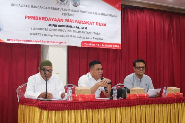 Tingkatkan Partisipasi Warga, Jufri Budiman Sosialisasikan Perda Pemerintahan Desa