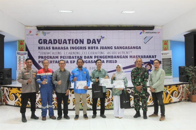 Dukung Pendidikan, Pertamina EP Sangasanga Field Hadirkan Kelas Bahasa Inggris Gratis untuk Pelajar