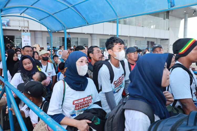 Mudik Gratis BUMN 2026, PELNI Berangkatkan 1.230 Pemudik Rute Balikpapan–Surabaya