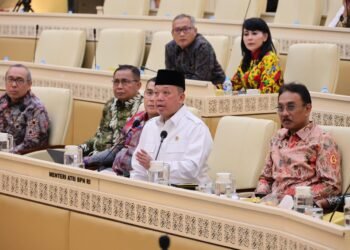 Raker Bersama Komisi II DPR RI, Menteri Nusron Paparkan Capaian Kinerja dan Anggaran Kementerian ATR/BPN Tahun 2026