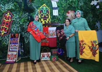 Sulam Tumpar Unjuk Gigi di “Persit Bisa 2”, Bukti Kreativitas Anggota Persit