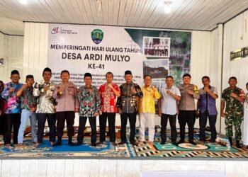 HUT ke-41 Desa Ardi Mulyo, Polresta Bulungan Pastikan Kegiatan Berjalan Aman dan Kondusif