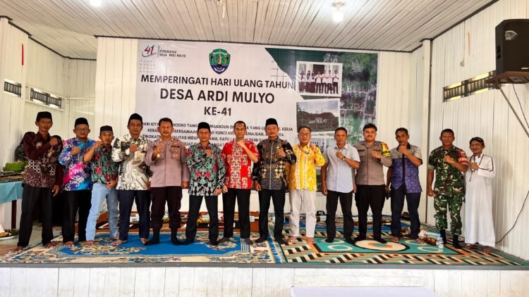 HUT ke-41 Desa Ardi Mulyo, Polresta Bulungan Pastikan Kegiatan Berjalan Aman dan Kondusif