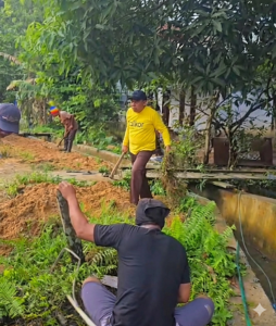 Asrin Saleh Apresiasi Semangat Gotong Royong Warga Tarakan Timur Kerja Bakti Lingkungan