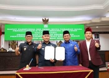 LKPJ Wali Kota Tarakan 2025 Disampaikan, Herman Hamid: Kami Akan Bedah Secara Objektif