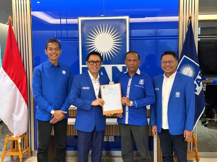Targetkan Unsur Pimpinan, DPD PAN Tarakan Resmi Terima SK Kepengurusan dari DPP