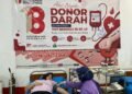 Semangat HUT ke-18, Bawaslu Kota Tarakan Wujudkan Kepedulian Lewat Donor Darah