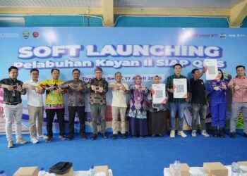 Digitalisasi Pelabuhan Kayan II, Bayar Tiket Kini Cukup Scan QRIS