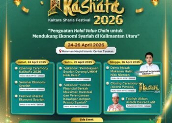 Siap-Siap! KASHAFA 2026 Hadir di Tarakan, Usung Misi Perkuat Ekonomi Syariah Kaltara