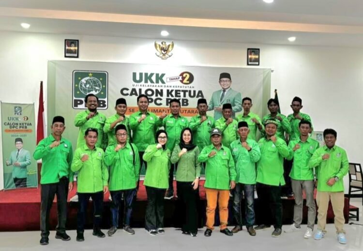 Kejar Target 2029, Calon Ketua DPC PKB Se-Kaltara Uji Kelayakan dan Kepatutan