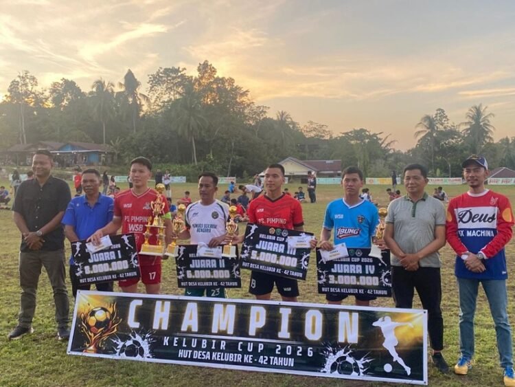 Hadiri HUT ke-42 Desa Kelubir, M. Nasir Tekankan Pentingnya Pembinaan Atlet Desa