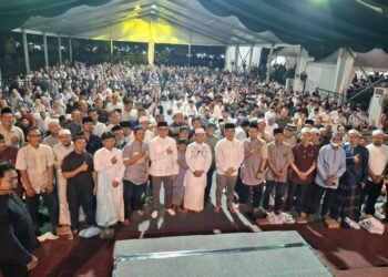 Ribuan Warga Tarakan Padati Puncak KaShaFa 2026, Ustadz Das’ad Latif Beri Pesan Penyejuk