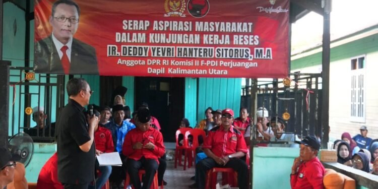 Warga KTT Curhat Menu MBG ke Deddy Sitorus