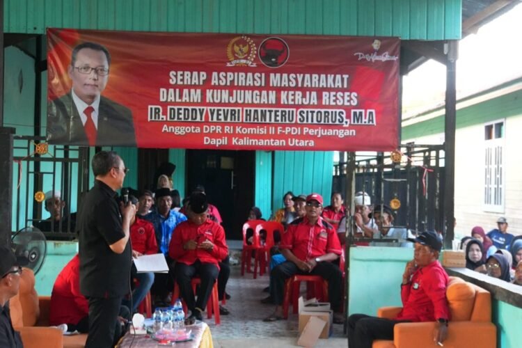 Warga KTT Curhat Menu MBG ke Deddy Sitorus
