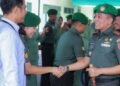 14 Personel Kodim 0907 Tarakan Naik Pangkat, Dandim Tekankan Tanggung Jawab Baru