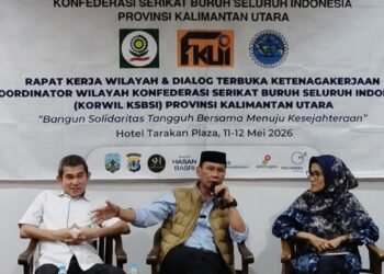 Sentil Serikat Main Mata, Supa’ad Hadianto Bongkar Resep Perjuangan Buruh Kaltara
