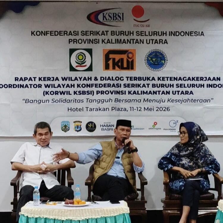 Sentil Serikat Main Mata, Supa’ad Hadianto Bongkar Resep Perjuangan Buruh Kaltara
