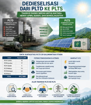 Konversi PLTD ke PLTS di Kalimantan Utara: Peluang Saving APBN dan Masa Depan Energi Hijau Perbatasan 3T