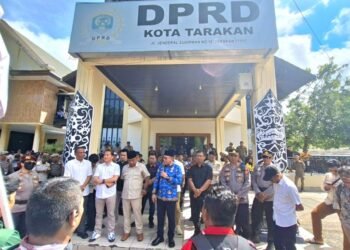 Redam Gejolak Driver Ojol, Pj Walikota Tarakan Janji Kawal Aspirasi dan Desak Keberadaan Kantor Cabang Aplikator