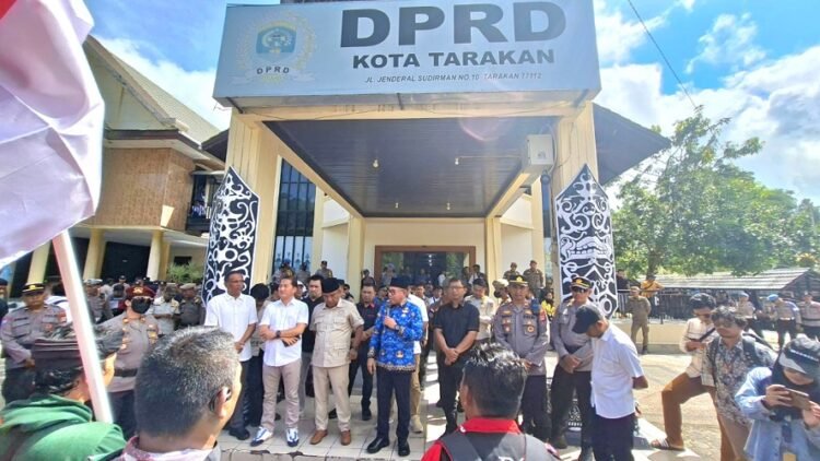 Redam Gejolak Driver Ojol, Pj Walikota Tarakan Janji Kawal Aspirasi dan Desak Keberadaan Kantor Cabang Aplikator