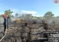 Sigap, Santri dan TRC BPBD Tarakan Cepat Padamkan Kebakaran Lahan di Juata Permai
