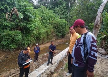 BPBD Tarakan Gandeng Lintas Instansi Tinjau Longsor Siring Sungai di Mamburungan Timur, Ini Rekomendasinya