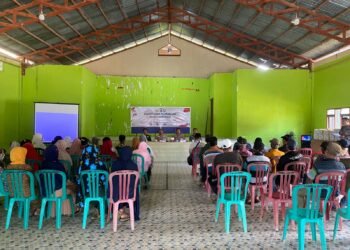 Ditbinmas Polda Kaltara Pererat Silaturahmi Lewat Program “Teras Kamtibmas” di Desa Apung