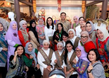 Cultural Vibes, Stand Sulam Tumpar Jadi Favorit di Persit BISA 2026