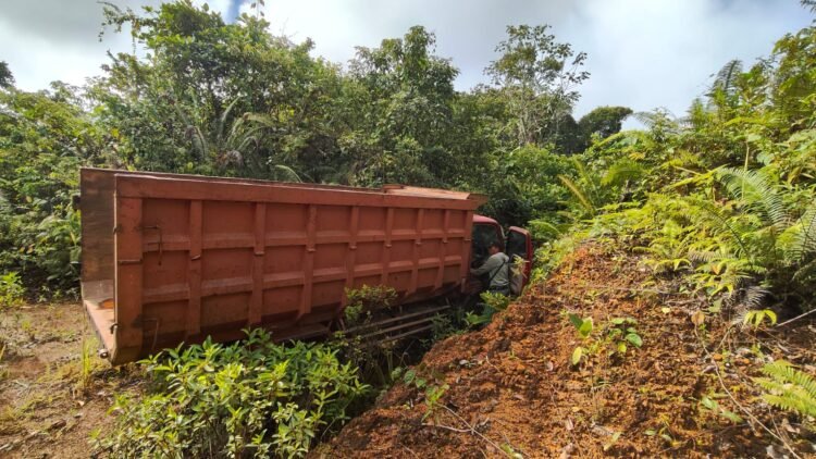 Polsek Sesayap Hilir Ungkap Pencurian Dump Truck di Hutan Malinau
