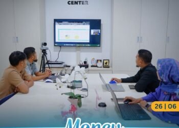 Genjot Kualitas Layanan, Kantah Balikpapan Ikuti Monev Strategi Komunikasi