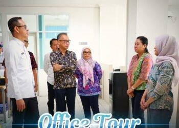 Kakanwil BPN Kaltim Tinjau Lingkungan Kerja Kantor Pertanahan Kota Balikpapan