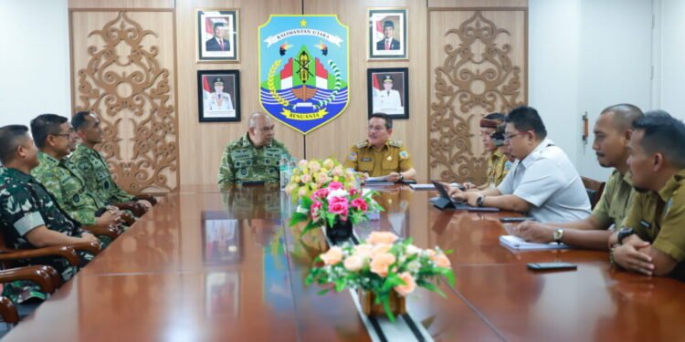 Wagub dan Mabes TNI Sinkronkan Strategi Percepatan Pembangunan Perbatasan