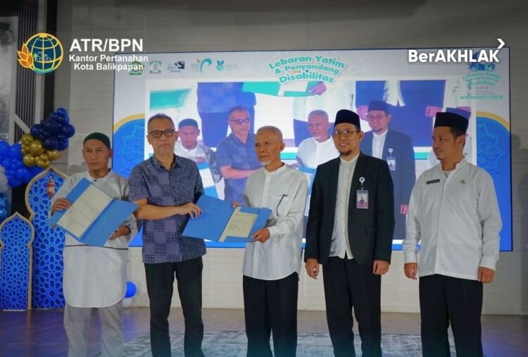 Tanah Wakaf TPQ di Karang Joang Resmi Bersertipikat, Ini Harapan ATR/BPN