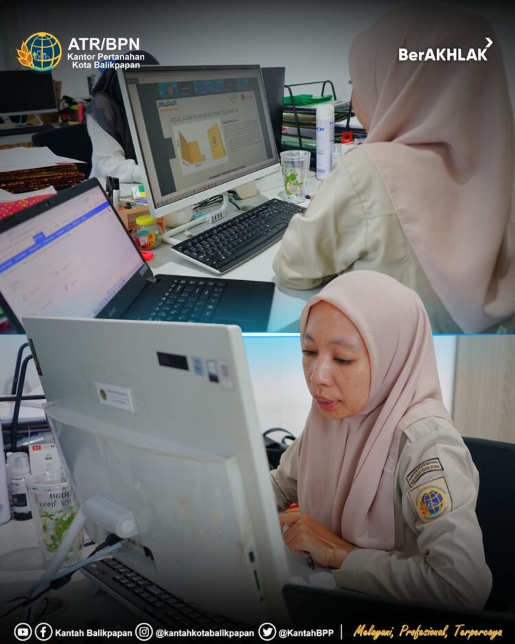 Kantah Balikpapan Perkuat Kompetensi Arsip Lewat Program MaBaR ATR/BPN