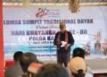 Pemprov Apresiasi Lomba Sumpit Bhayangkara sebagai Upaya Pelestarian Budaya Dayak